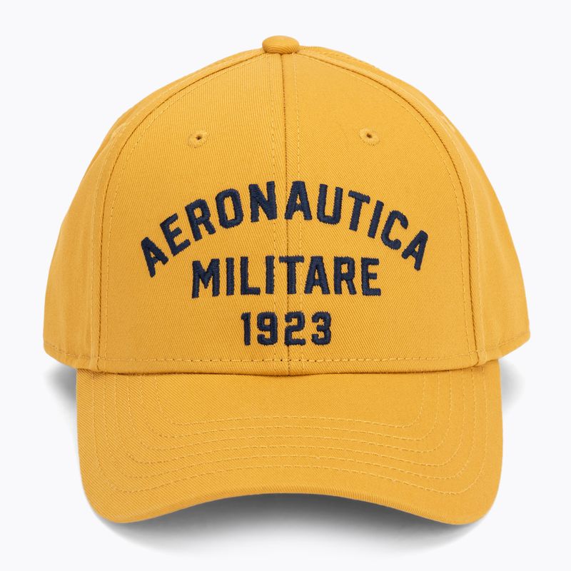 Men's baseball cap Aeronautica Militare HA1104UCT02 mustard yellow 2