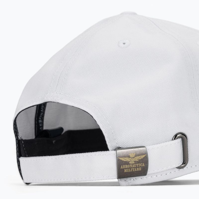 Men's baseball cap Aeronautica Militare HA1104UCT02 off white 4