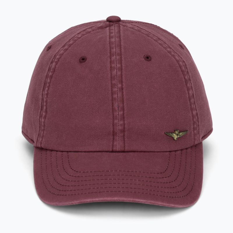 Men's baseball cap Aeronautica Militare HA1244UCT02476 maroon 2