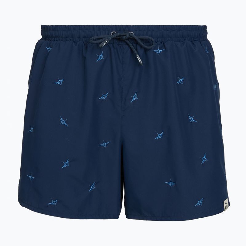 Men's swim shorts Aeronautica Militare BW0232UCT04317 blu navy