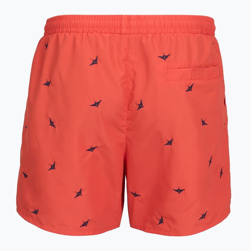 Men's swim shorts Aeronautica Militare BW0232UCT04317 paprika 2