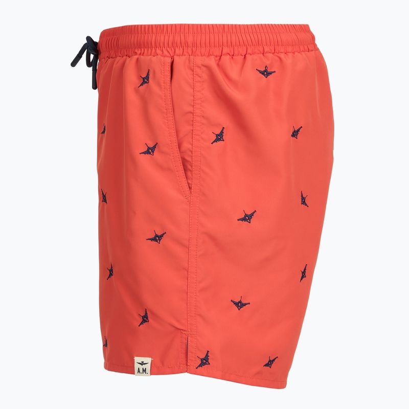 Men's swim shorts Aeronautica Militare BW0232UCT04317 paprika 3