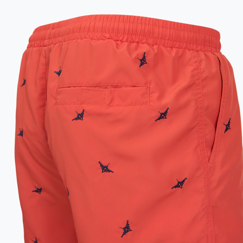 Men's swim shorts Aeronautica Militare BW0232UCT04317 paprika 4