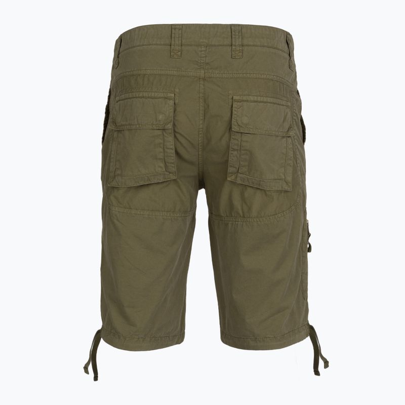 Men's shorts Aeronautica Militare BE0041UCT01122 green 2