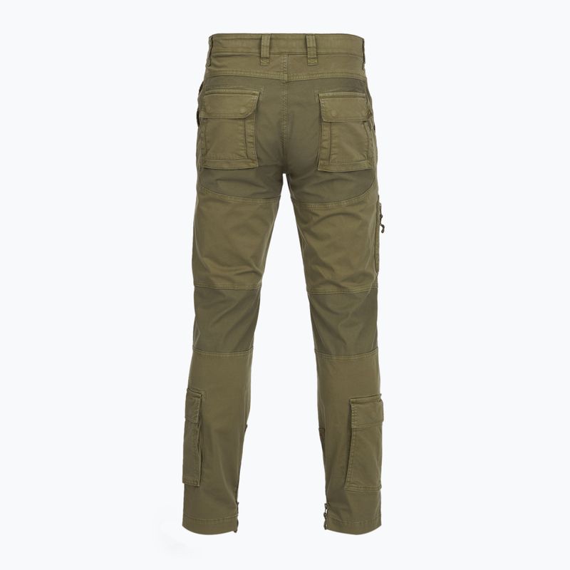 Men's trousers Aeronautica Militare PA1387UCT01493 green 2