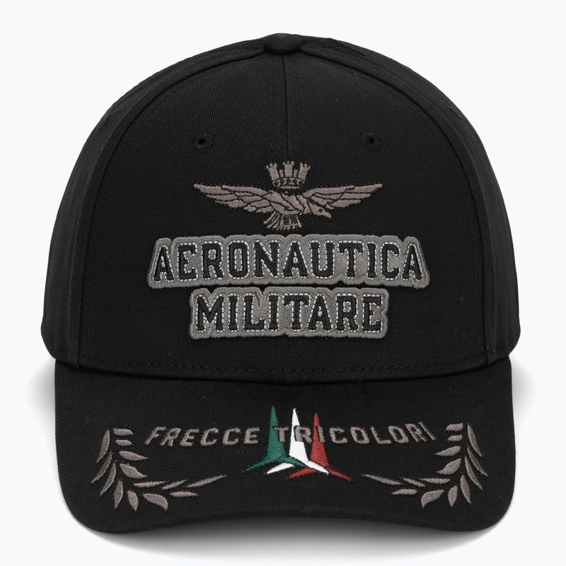 Men's baseball cap Aeronautica Militare HA1104UCT02 jet black 2