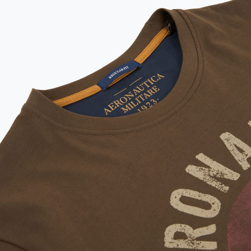 Men's T-shirt Aeronautica Militare TS2538UJ00727 chestnut brown 4