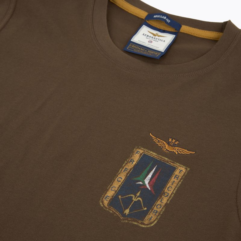 Men's T-shirt Aeronautica Militare TS2535UJ00641 chestnut brown 3