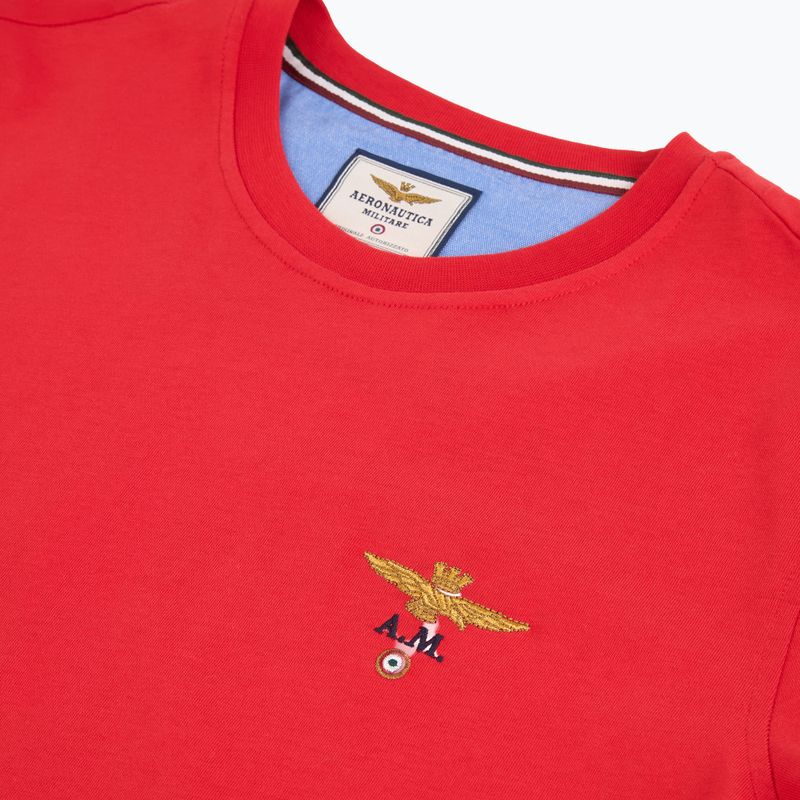 Men's T-shirt Aeronautica Militare TS1580UJ00372 tango red 3