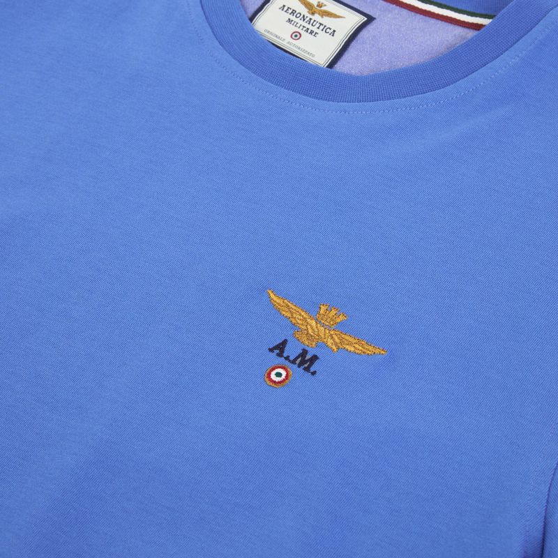 Men's T-shirt Aeronautica Militare TS1580UJ00372 sonic blue 3