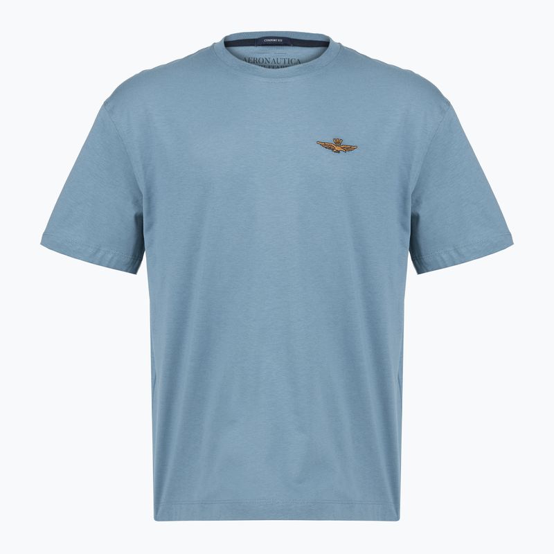 Men's T-shirt Aeronautica Militare TS2535UJ00641 dusty blue