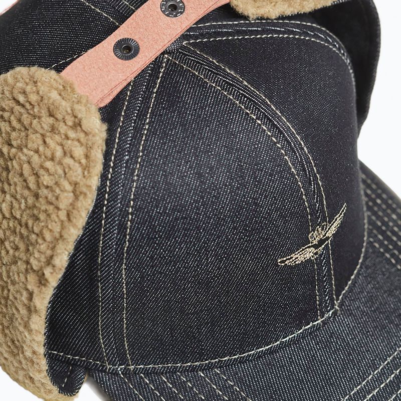 Men's baseball cap Czapka Aeronautica Militare 262HA1260DCT04366 denim nero 4