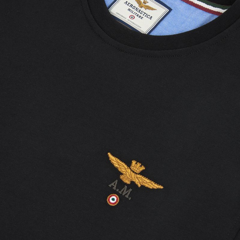 Men's T-shirt Aeronautica Militare 262TS1580UJ00372 jet black 3