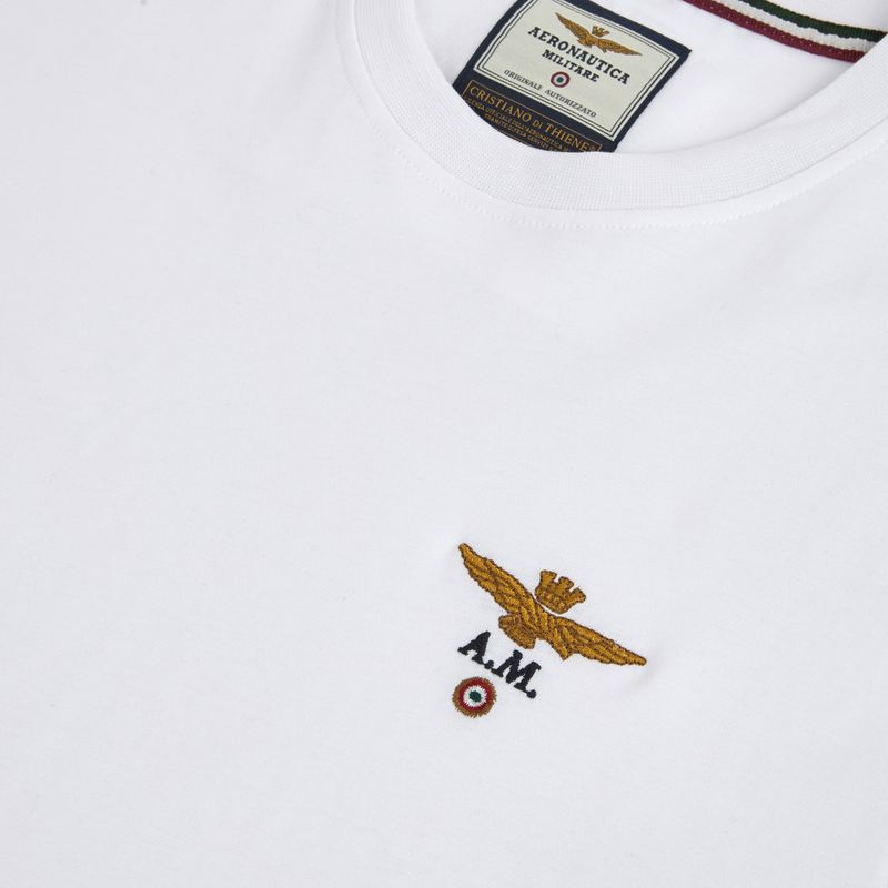 Men's T-shirt Aeronautica Militare 262TS1580UJ00372 off white 3