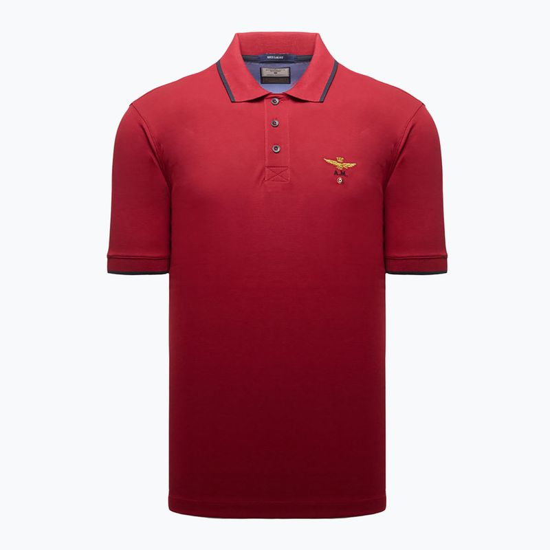 Men's polo shirt Aeronautica Militare 262PO1308UP00082 Polo tibetan red