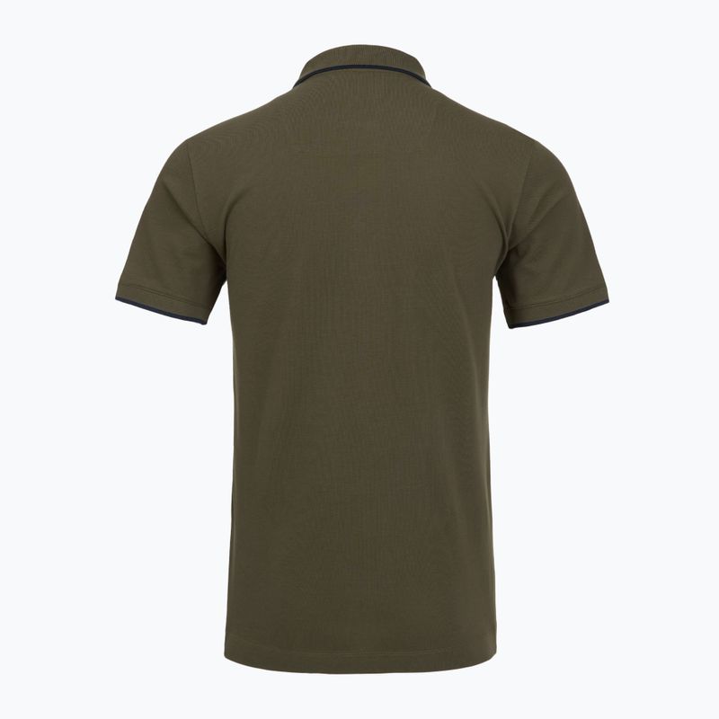 Men's polo shirt Aeronautica Militare 262PO1308UP00082 Polo verde scuro 2