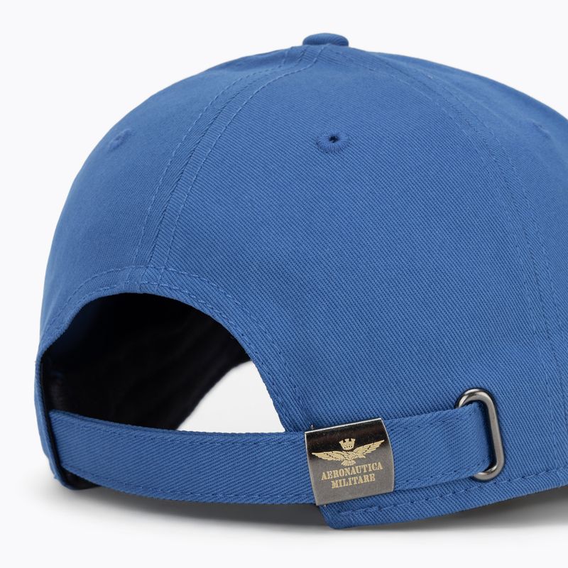 Men's baseball cap Aeronautica Militare HA1104UCT02 pacific blue 4