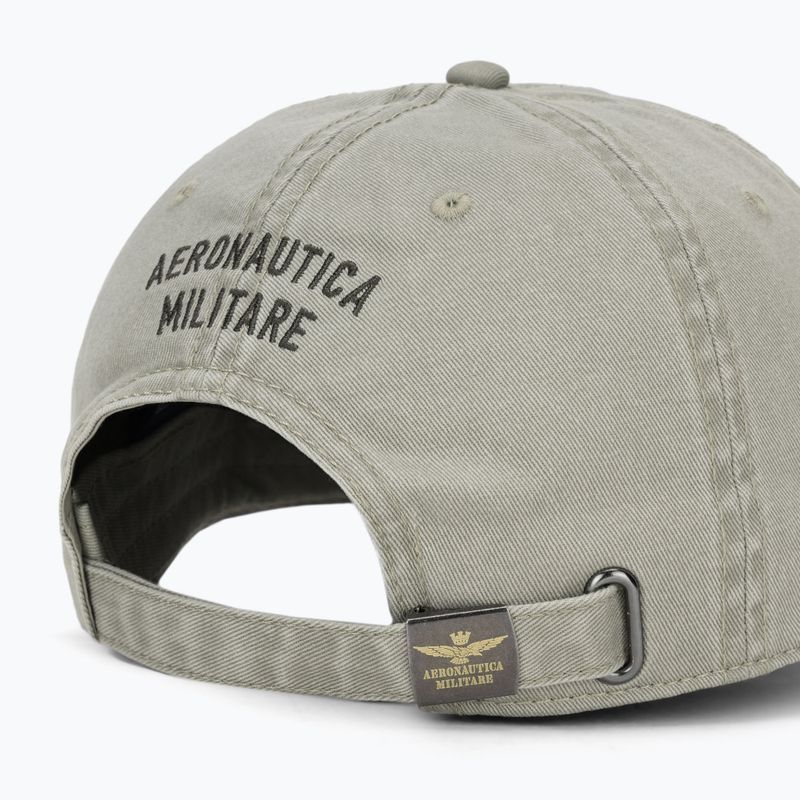 Men's baseball cap Aeronautica Militare HA1244UCT02476 dried sage 4