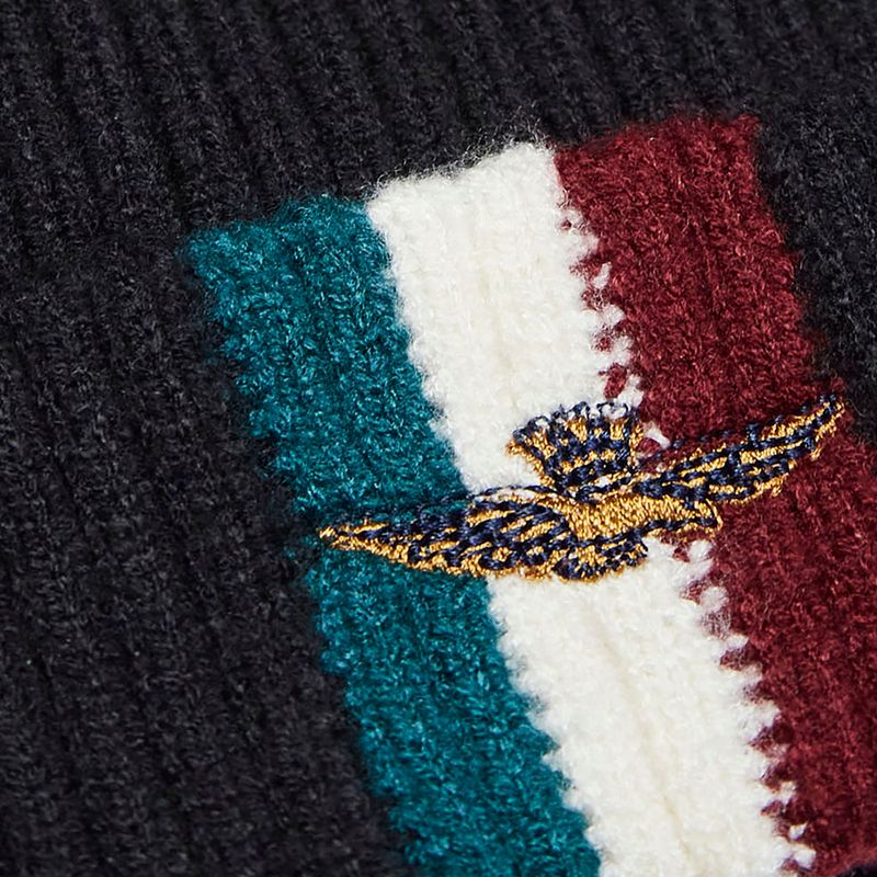 Men's winter hat Czapka Aeronautica Militare 262CU0094UL00555 jet black 3