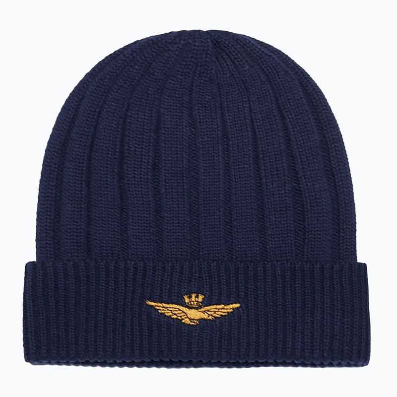 Men's winter hat Czapka Aeronautica Militare 262CU0098UL00485 blu navy