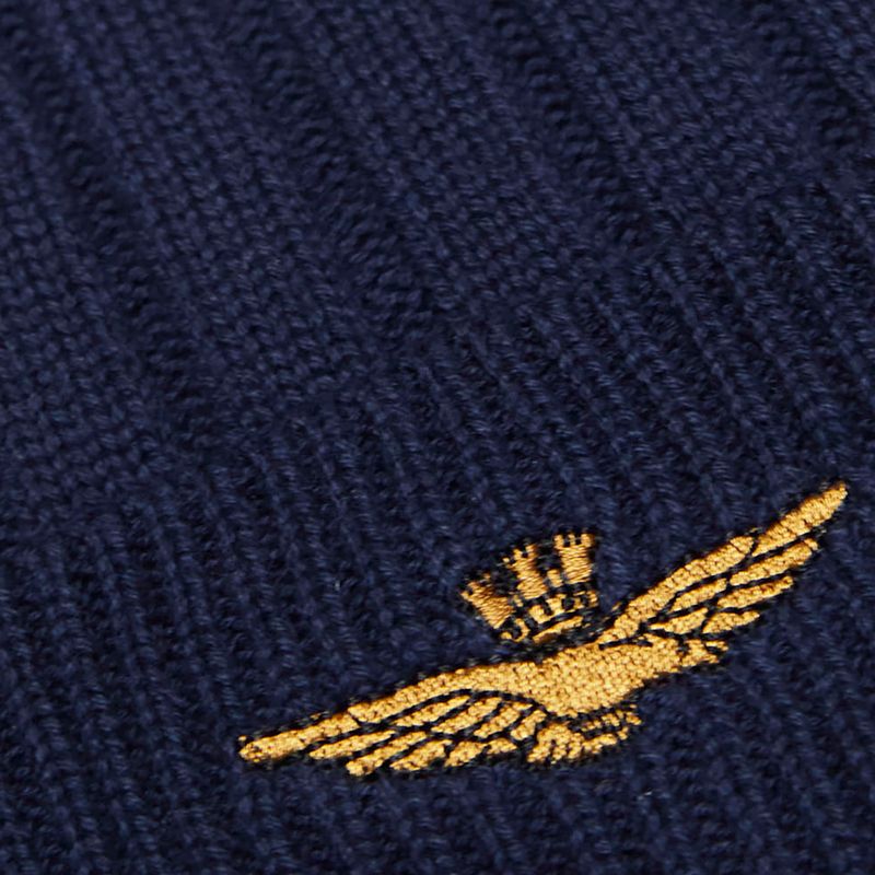 Men's winter hat Czapka Aeronautica Militare 262CU0098UL00485 blu navy 3