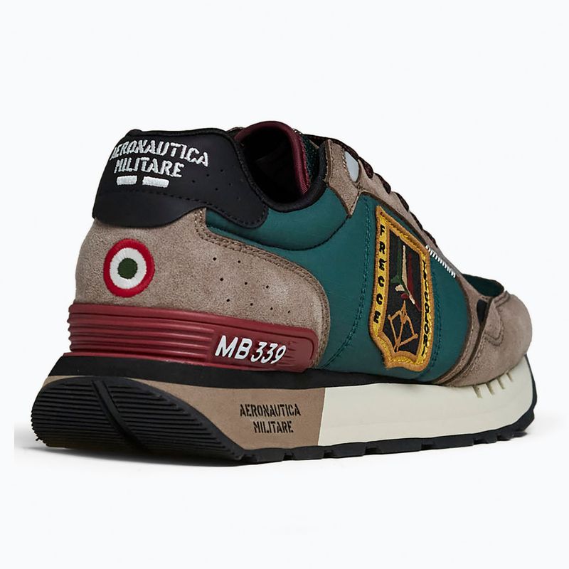Men's shoes Buty Aeronautica Militare 262SC0292UCT04394 taupe/verde bosco 3