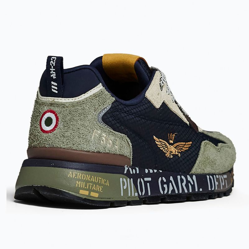 Men's shoes Buty Aeronautica Militare 262SC0276UCT03546 Furry verde/blu 3