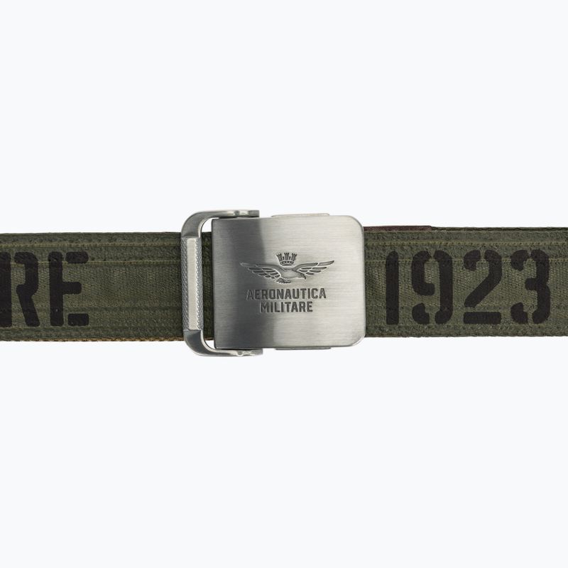 Men's trouser belt Pasek Aeronautica Militare 262CI0325UCT03585 tea leaf 2