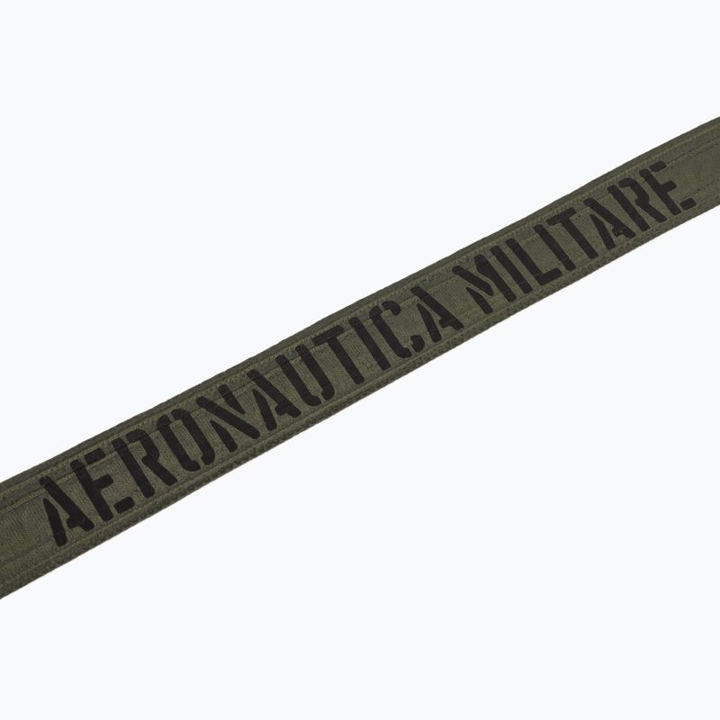 Men's trouser belt Pasek Aeronautica Militare 262CI0325UCT03585 tea leaf 3