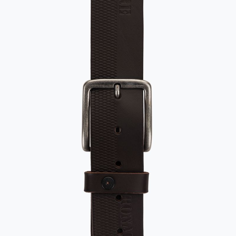 Men's trouser belt Pasek Aeronautica Militare 262CP0273UPL00329 testa di moro 2