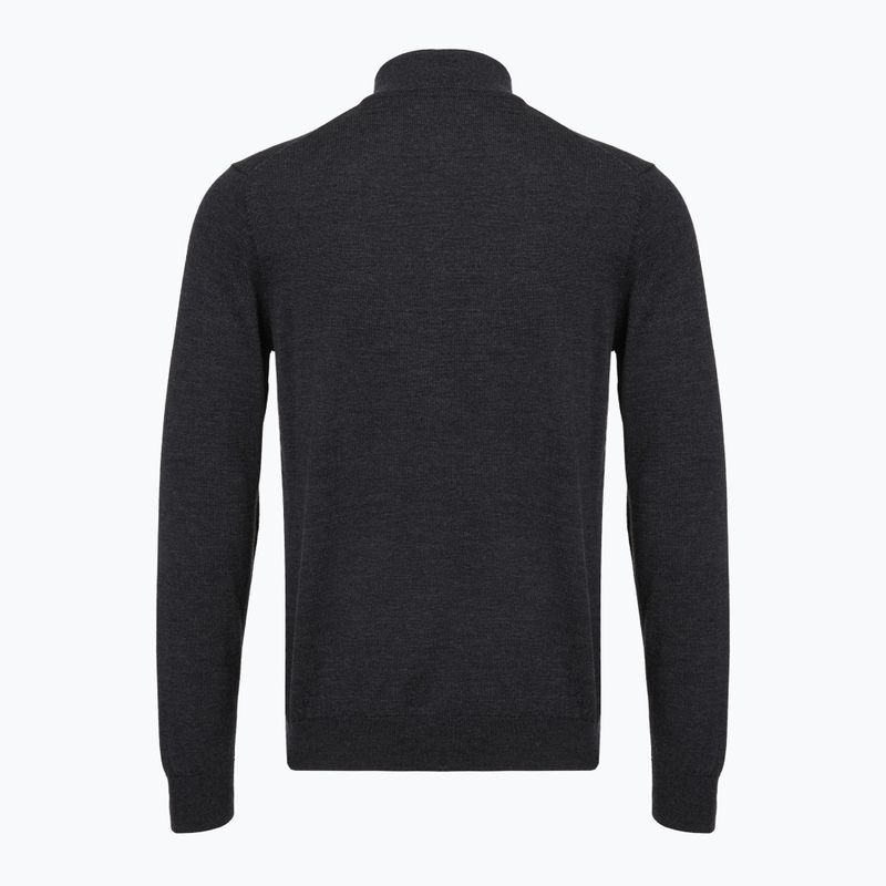 Men's sweatshirt Aeronautica Militare 262MA1642UL00415 Fz phantom melange 2
