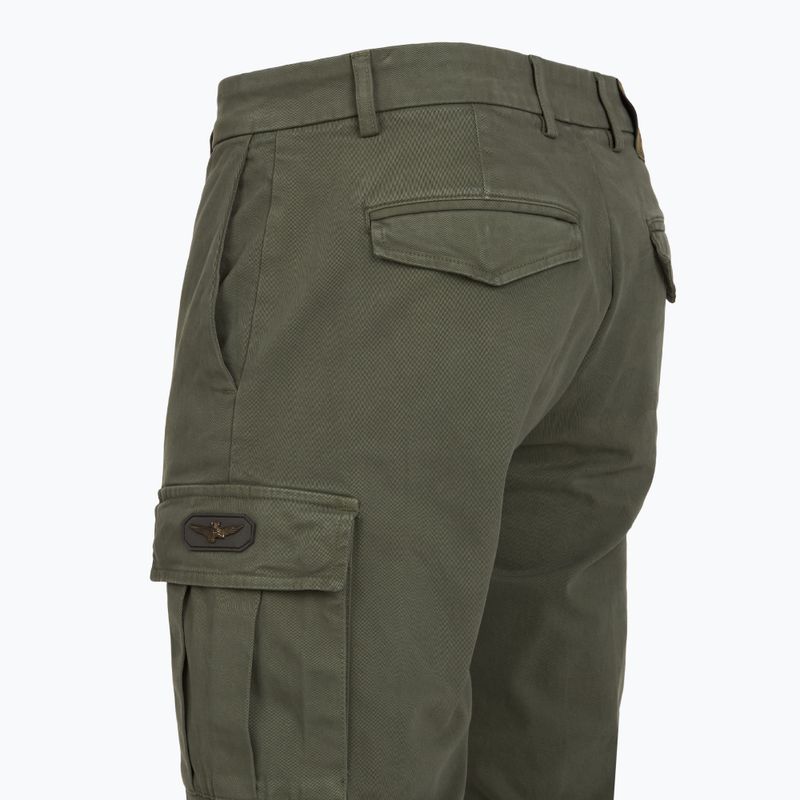 Men's trousers Spodnie Aeronautica Militare 262PA1740UCT04381 tea leaf 4