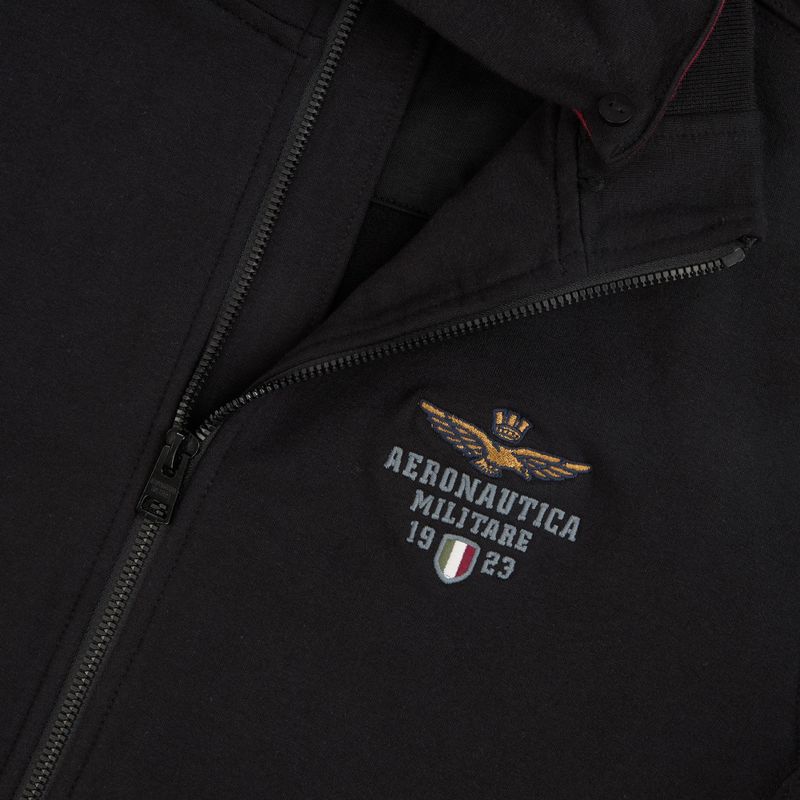 Men's tracksuit Aeronautica Militare 262TF0108UF00662 jet black 5
