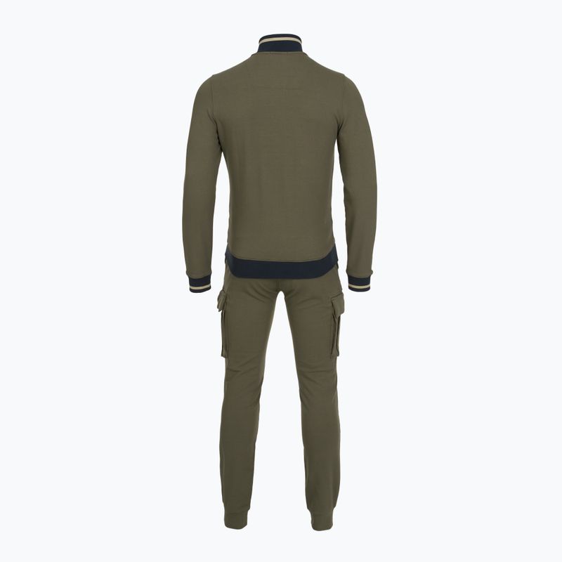 Men's tracksuit Aeronautica Militare 262TF0126UF00662 tea leaf 2