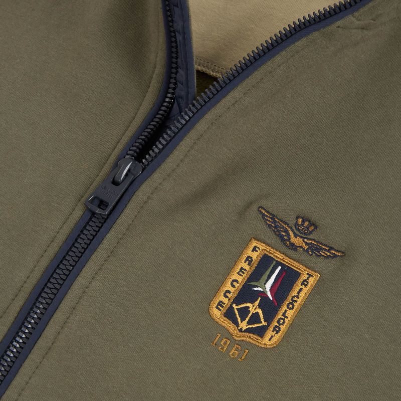 Men's tracksuit Aeronautica Militare 262TF0126UF00662 tea leaf 5