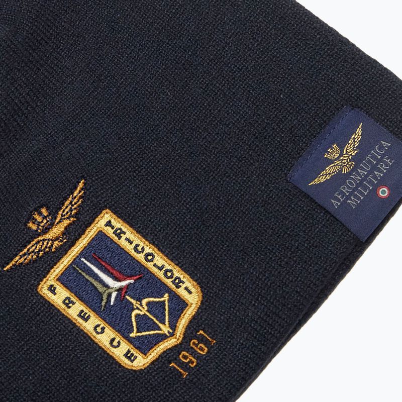 Men's winter hat Czapka Aeronautica Militare 262CU0092UL00450 blu navy 3