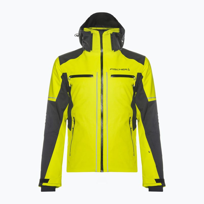 Fischer RC4 yellow men's ski jacket