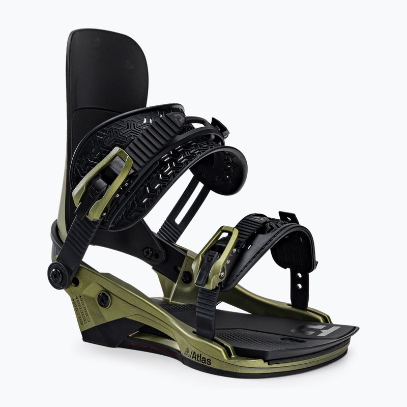 Union Atlas men's snowboard bindings green 2210335