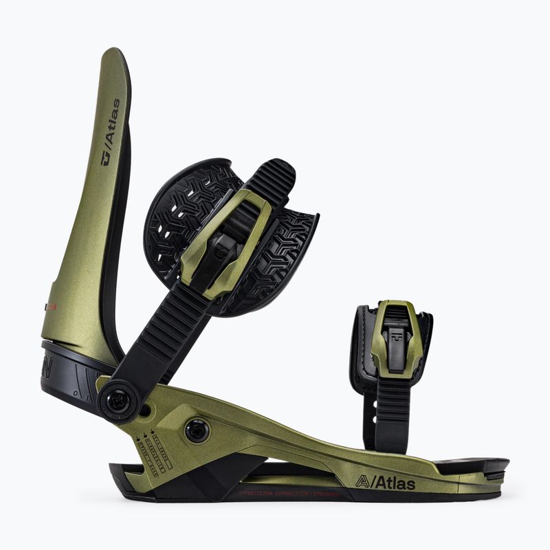 Union Atlas men's snowboard bindings green 2210335 2