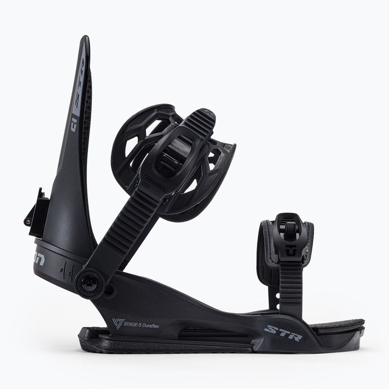 Union STR men's snowboard bindings black 2210615 2
