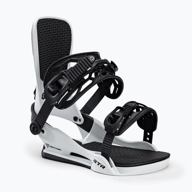 Union STR men's snowboard bindings white 2210625