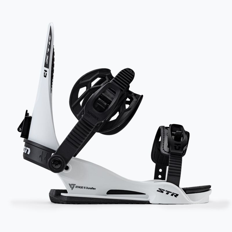Union STR men's snowboard bindings white 2210625 2