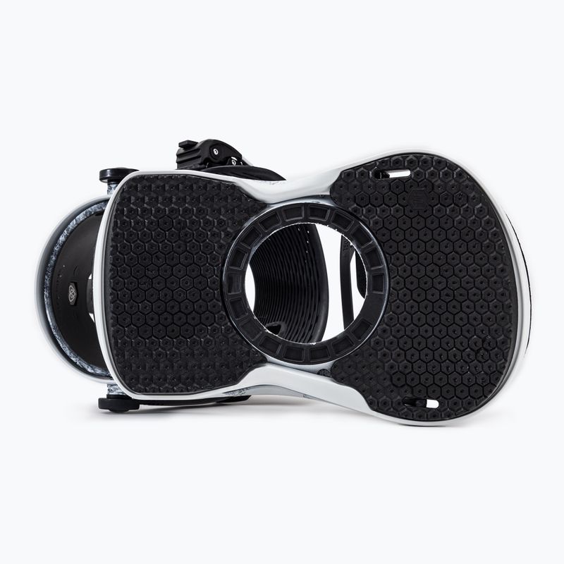 Union Falcor men's snowboard bindings black and white 2220125 4