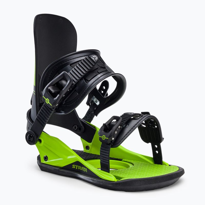 Union Strata men's snowboard bindings green 2220445