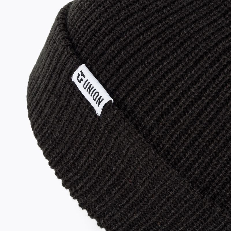 Union Low Cuff Beanie black 5