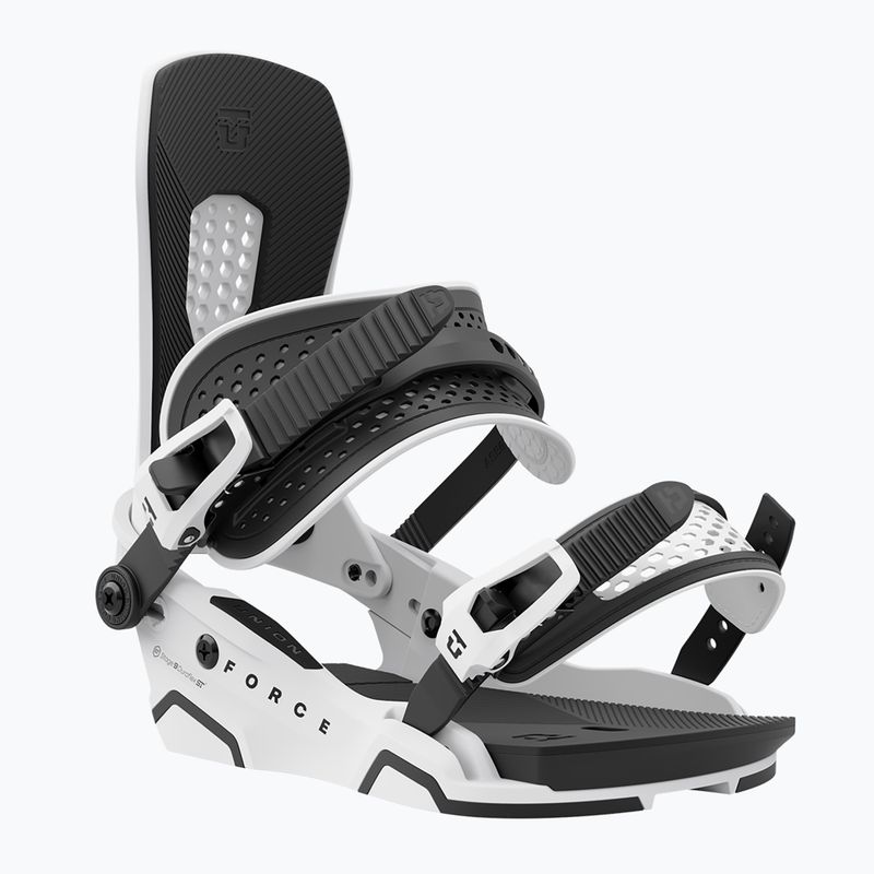Men's snowboard bindings Union Force white