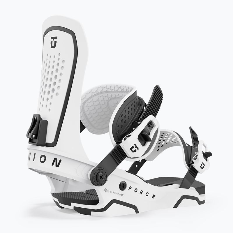 Men's snowboard bindings Union Force white 2