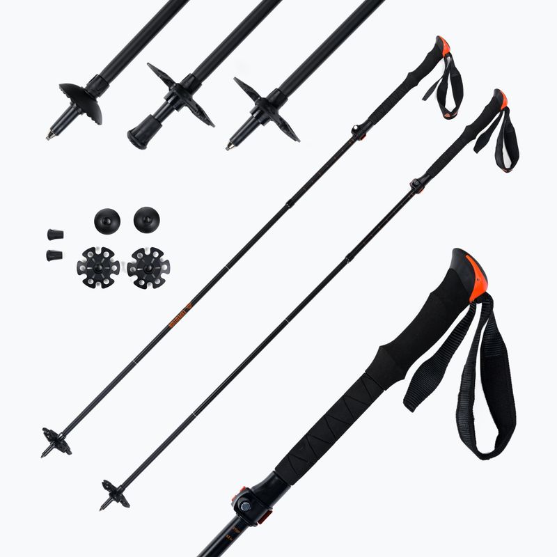 Union Aluminum Touring Pole splitboard poles black EXA0004 7