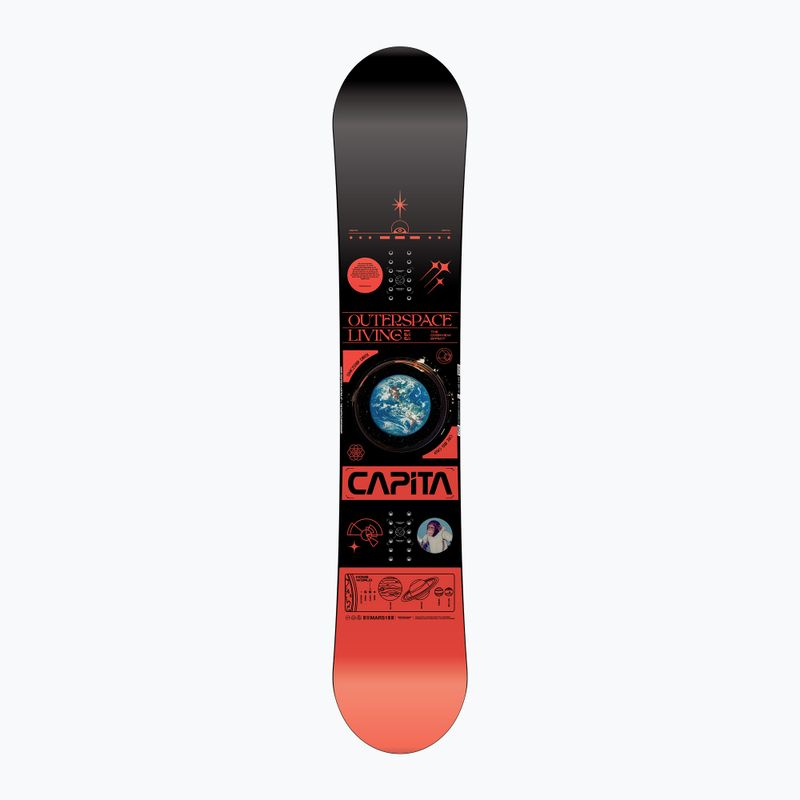Men's CAPiTA Outerspace Living snowboard red 1221109 2