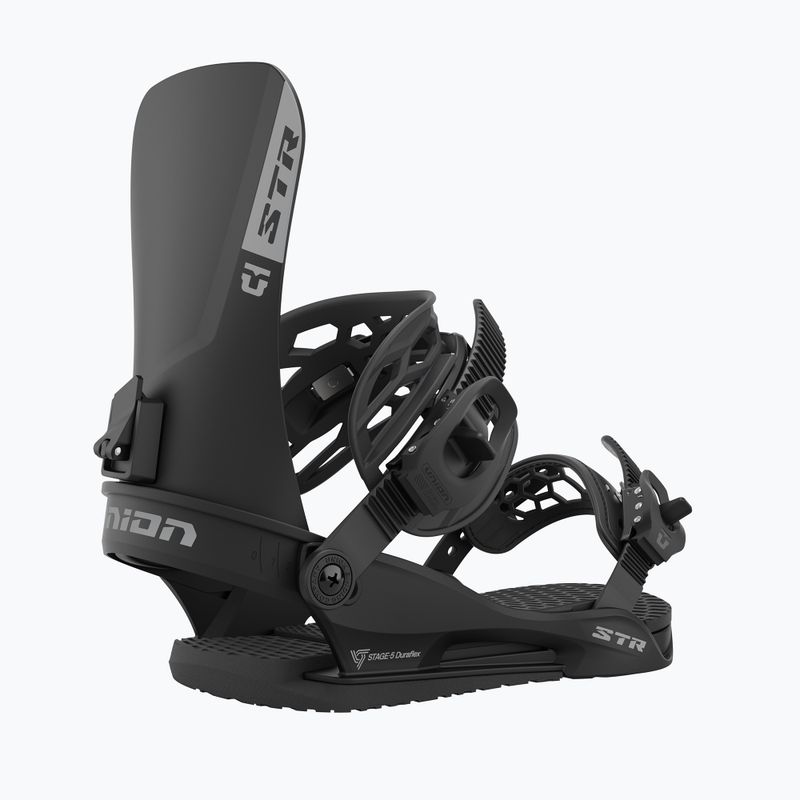 Men's snowboard bindings Union STR black 2